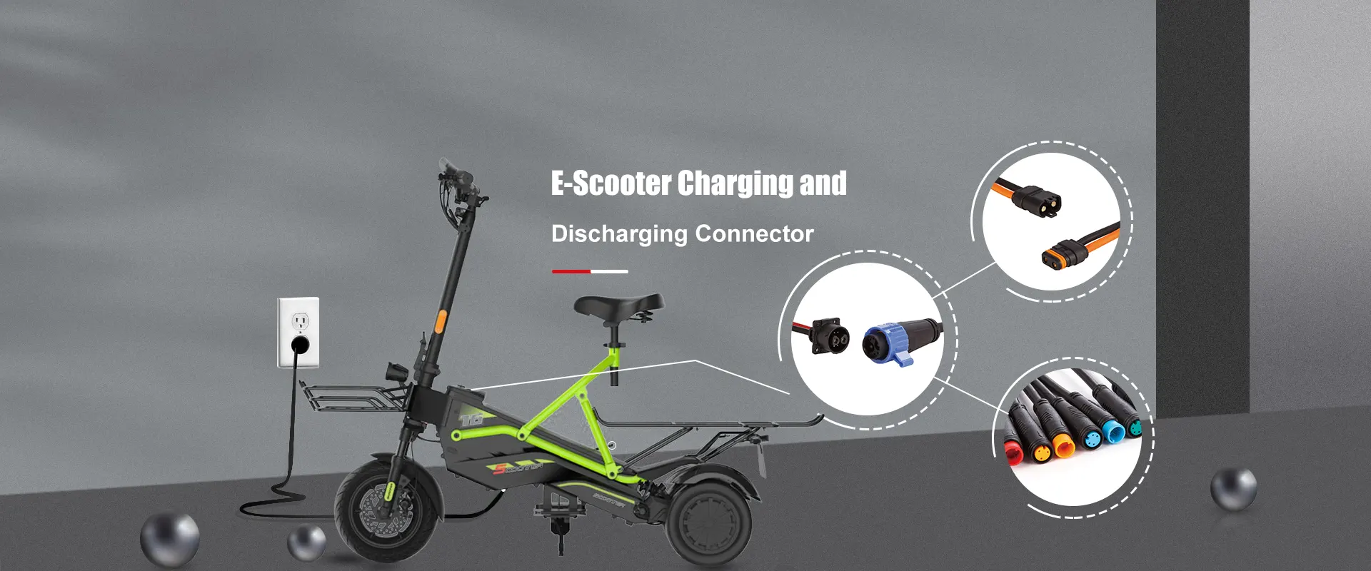 Çin E-Scooter Bağlayıcı Fabriki
